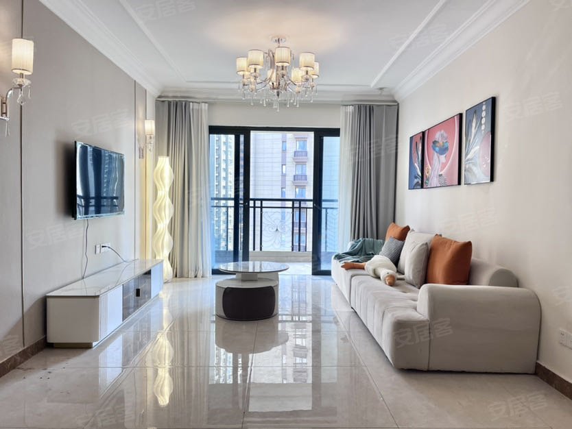 实拍恒大玖珑湾 押一付一 无中介 近国际会展中心