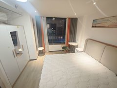 杭州拱墅万达广场地铁10号线渡架桥站 万科中城汇 精装朝南单身公寓出租房源真实图片