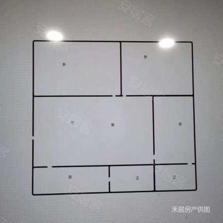 北庆街95号小区3室2厅2卫123㎡南北62.8万