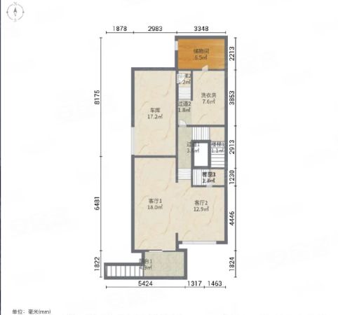 绿宝馥庭4室2厅6卫230.63㎡南2850万