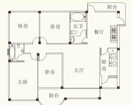 保利未来城市一街区3室2厅2卫133㎡南北67.8万