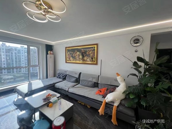 银通中央公园2室2厅1卫111㎡南北79.5万