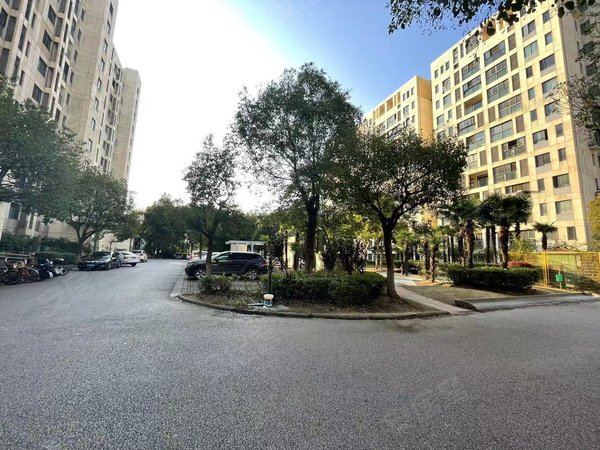 上海浦东临港新城宜浩佳园小区门口进出方便,家具家电齐全,随时看房