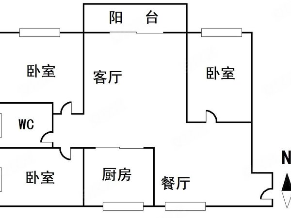 房屋出租汇成锦丽园109平18楼(顶楼)精装修(带空调)