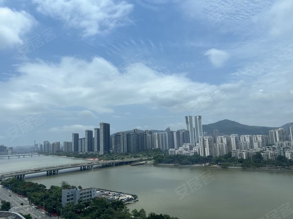 中海环宇城 河景三房 空房 可做工作室 随时看房,香洲租房-珠海58安居