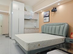 安阳文峰中环百货万达广场A座五楼一室，无中介配置齐全，拎包入住，可押一付一。出租房源真实图片