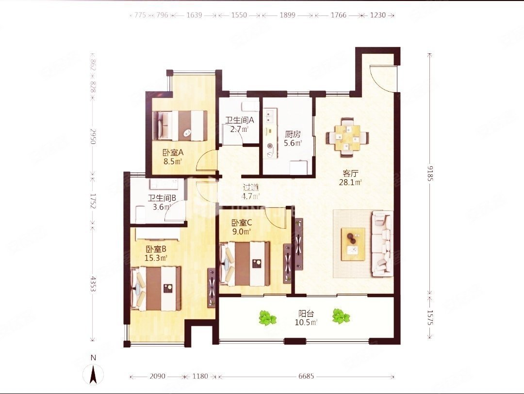 九颂山河时代城一期