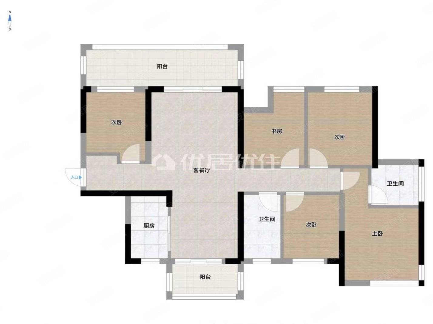 双地铁口 朝阳广场 单价8000 出行方便 送车位 中间层,盛邦香颂二手房