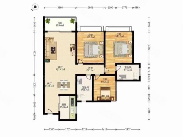 深圳宝安马安山星河荣御(商住楼)星河荣御(楼) 到极点的房子,只等的您