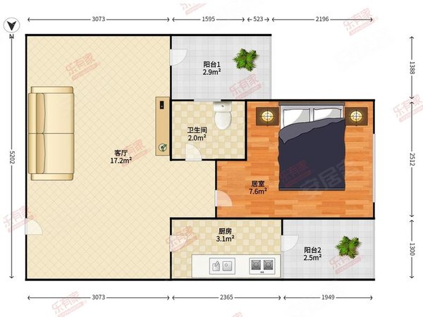 深圳南山大冲大冲新城花园租客转租,房子优惠 价格可以谈 家私全齐