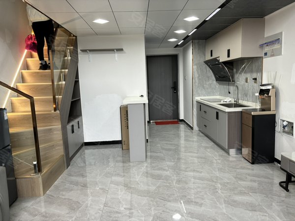 莒县城区蓝湾购物中心金润财富大厦蓝湾桥东边,家具家电齐全出租房源真实图片