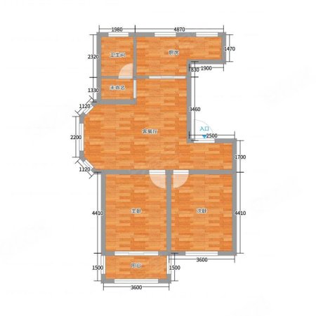 建行小区4室1厅1卫114㎡南北109.8万