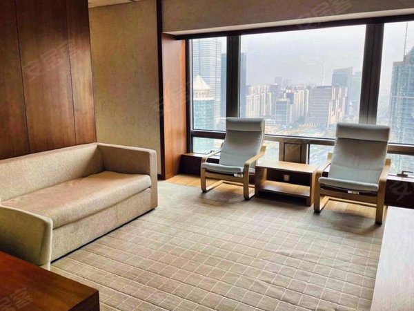 北京朝阳建外大街北京银泰中心东北朝向,柏悦府高层公寓,三居室户型