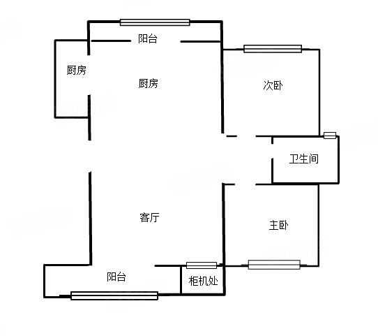 林溪湾户型图图片