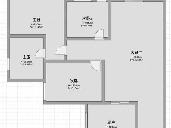 巴中经开区兴文乐湾首府市民之家旁 精装三室两厅两卫出租 家具家电齐全 拎包入住出租房源真实图片