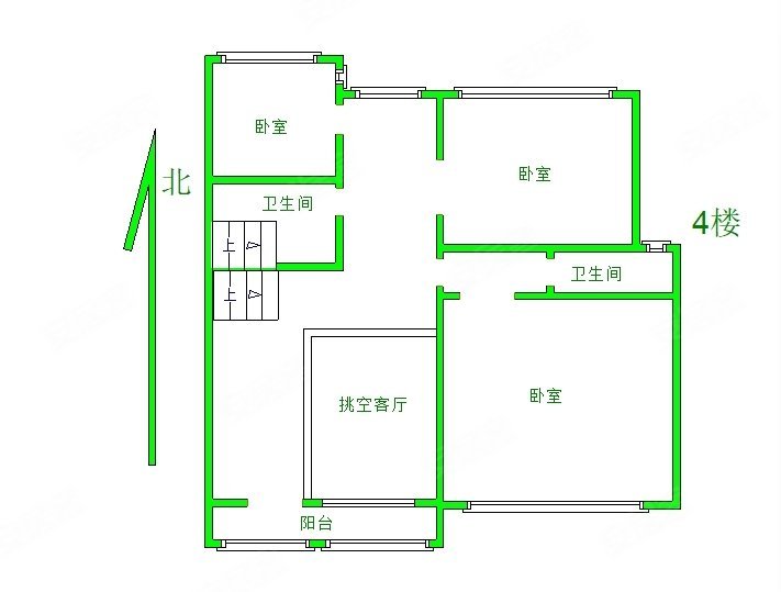 源盛嘉禾A区7室3厅4卫290.24㎡南北680万