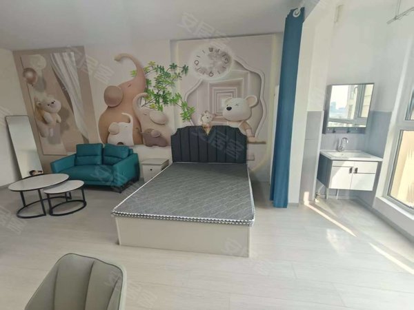 包头青山自由路中环悦府一宫环岛附近五一市场附近工商联大厦旁中环悦府精美单间出租出租房源真实图片