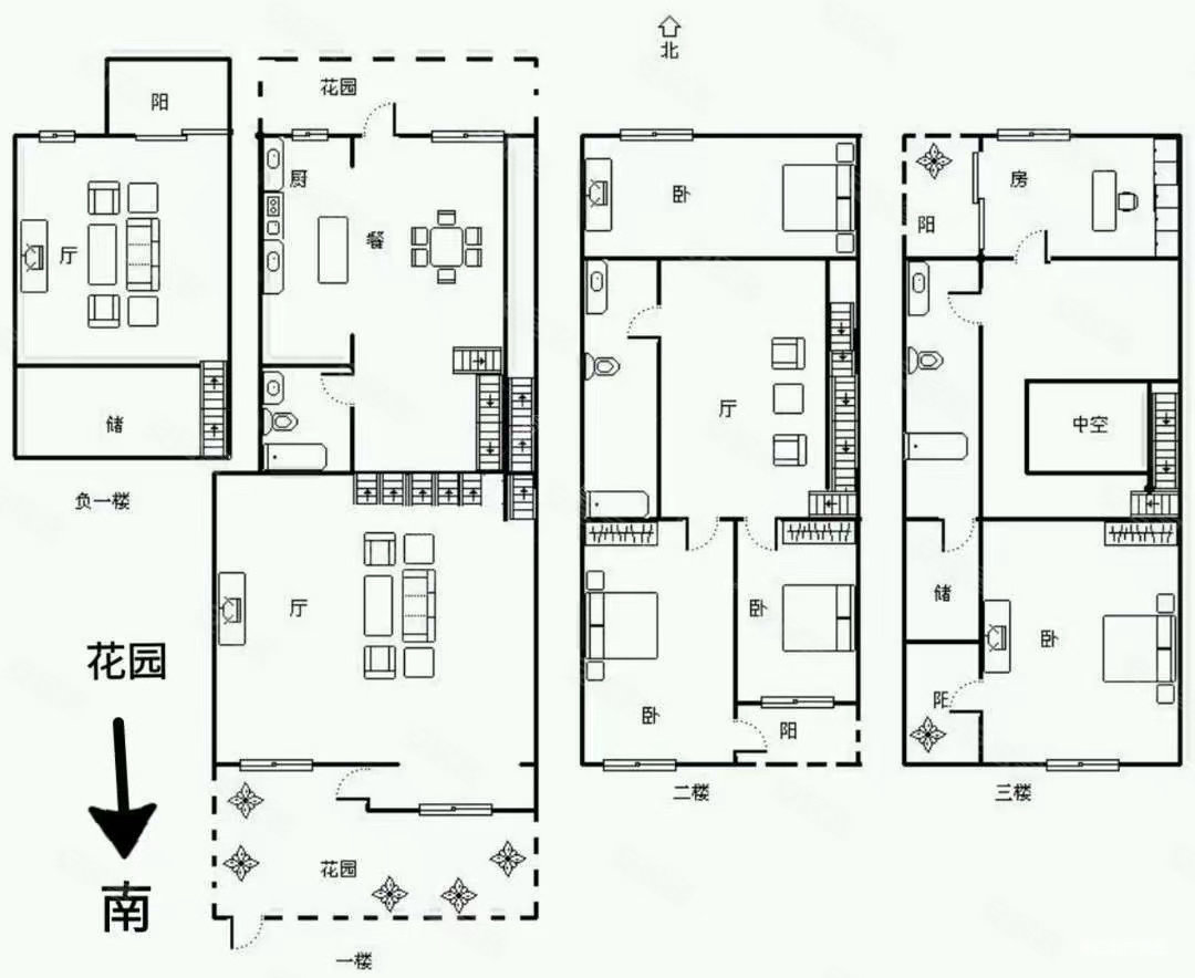 海韵枫丹7室4厅5卫474㎡南北1650万