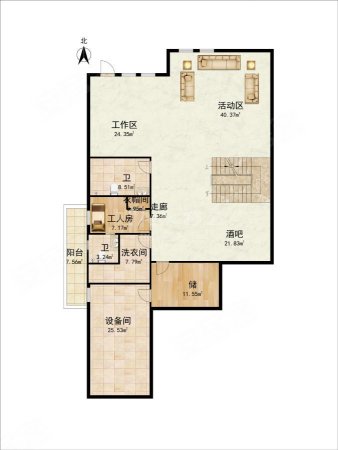 东山墅4室4厅4卫395㎡东5988万