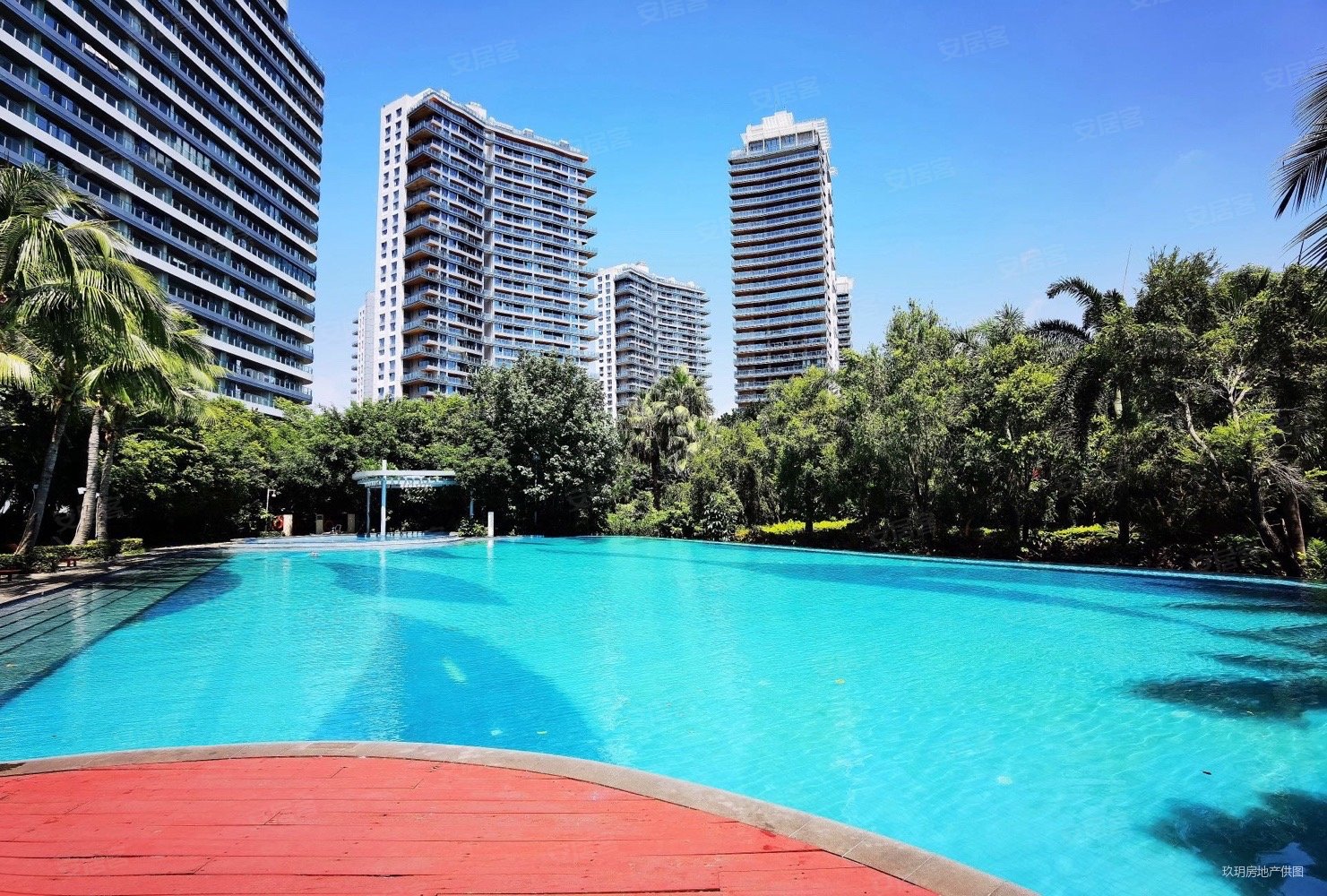 三亚半山半岛六期未来水世界高海景三房 南北通透,未来水世界二手房