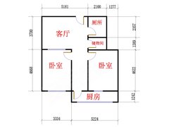 天津河东春华街巨福园 2室1厅1卫出租房源真实图片