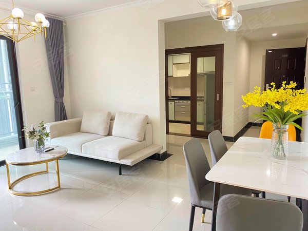 猎德地铁站 冼村回迁房 全新装修大两房 拎包入住出租房源真实图片