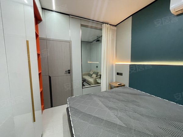 金华东阳东阳江北月亮湾(别墅)广福西街中山北路亭塘附近 全屋智能 一室一厅带投影家电齐全。出租房源真实图片