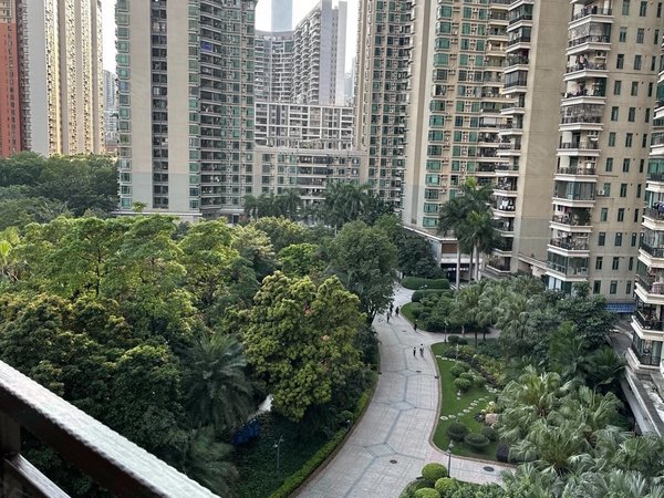 广州天河珠江新城东南国花园南国花园招租,大四房装修好,双阳台对南