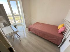 北京朝阳亚运村15号线安立路 九台2000家园 次卧阳台 落地窗 房间干净出租房源真实图片