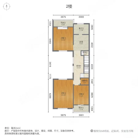 正商红河谷(别墅)5室2厅3卫245㎡南北410万