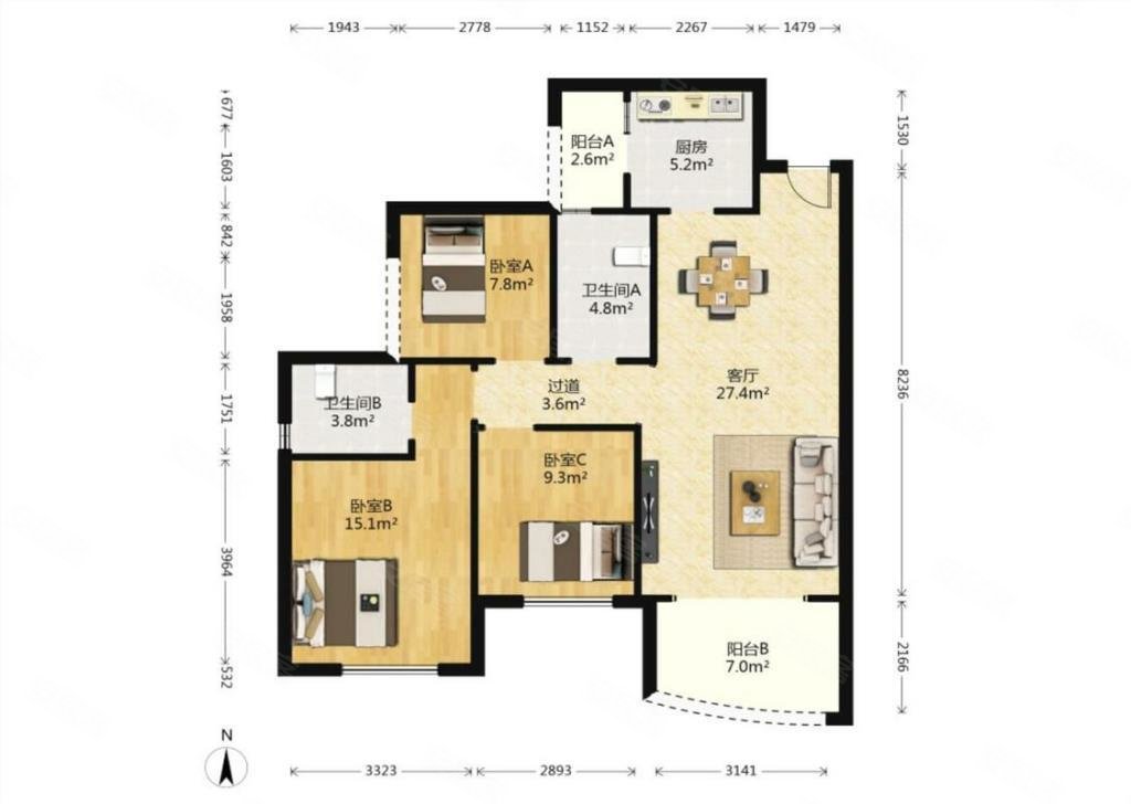 碧波豪庭户型图,简阳碧波豪庭_大山谷图库