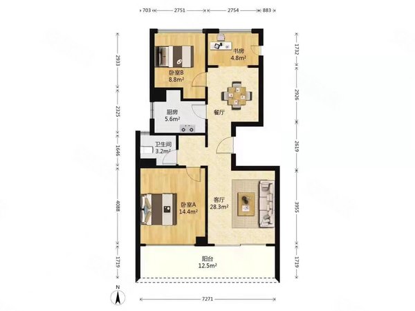 【多图】望钰和府北区,富春租房,望钰和府北区 带