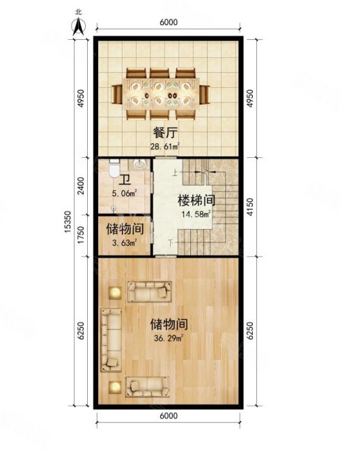 亚运新新家园(别墅)6室3厅5卫406.98㎡东3500万