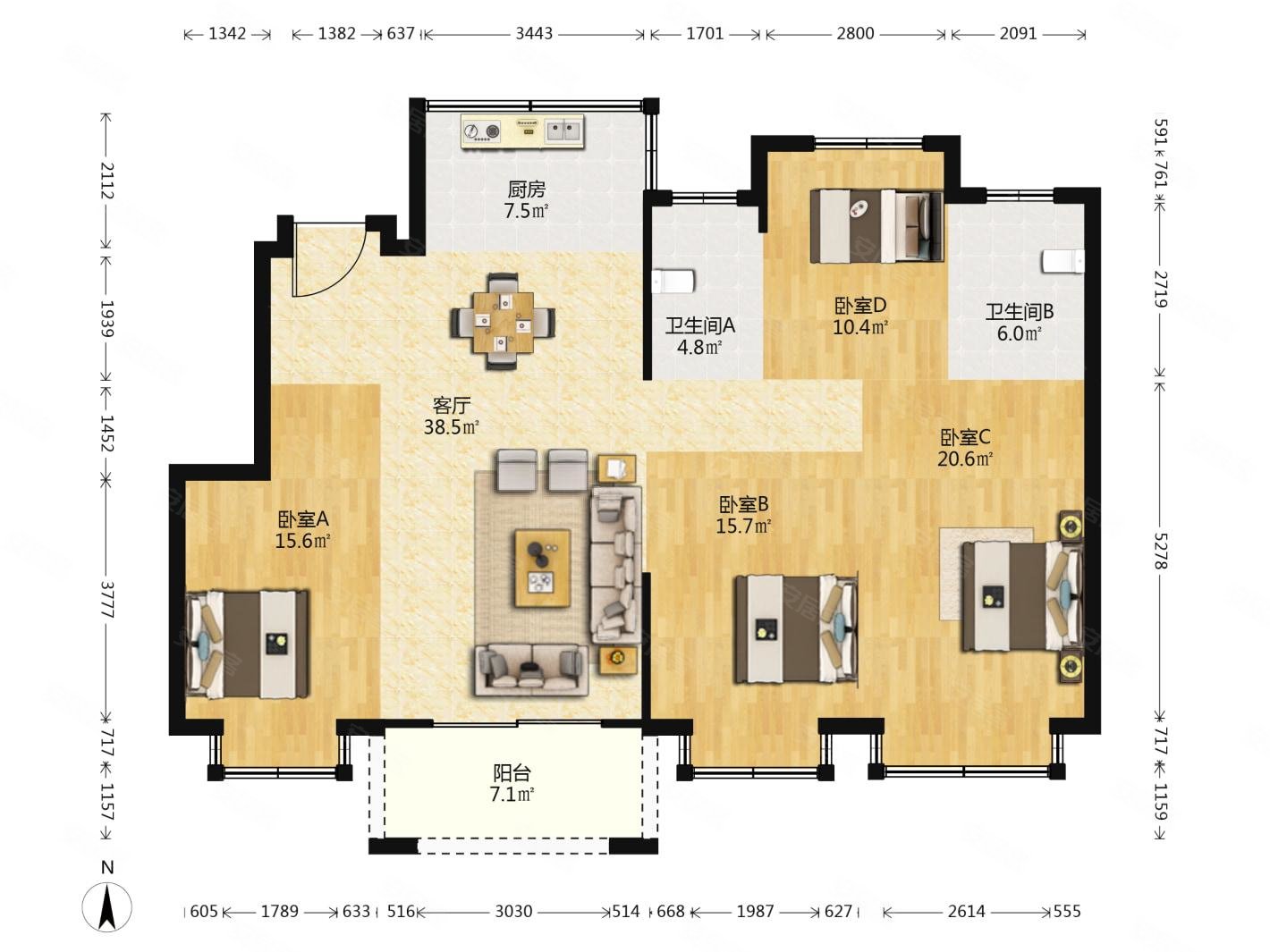 洋房户型楼层佳视野开阔诚心出售