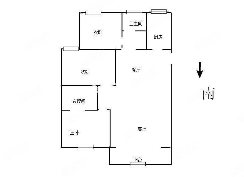 河畔家园户型好采光好总价低急售