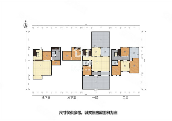 融科瀚棠丰合园(滨海)4室2厅3卫275㎡南北2600万