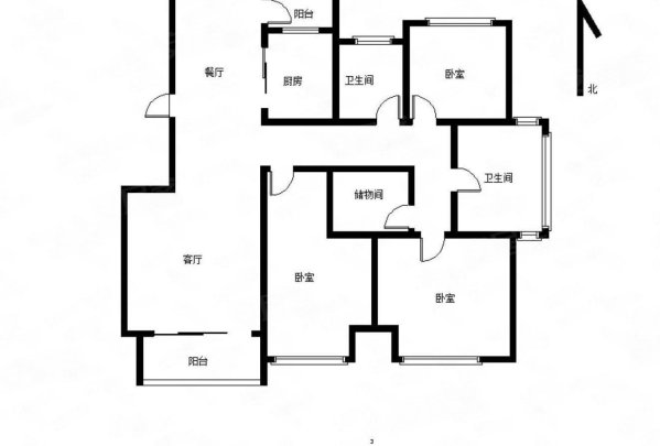 森兰名轩(一期)3室2厅2卫129.9㎡南1325万