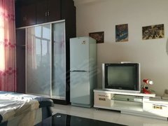 嘉峪关新华东方百盛广汇小公寓电梯房一室一厅一卫50平1200元家具家电齐全拎包出租房源真实图片