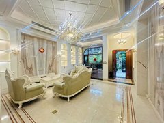 深圳宝安福永豪宅 御景水岸立新湖湖景 独栋别墅出租 拎包入住，随时看房出租房源真实图片