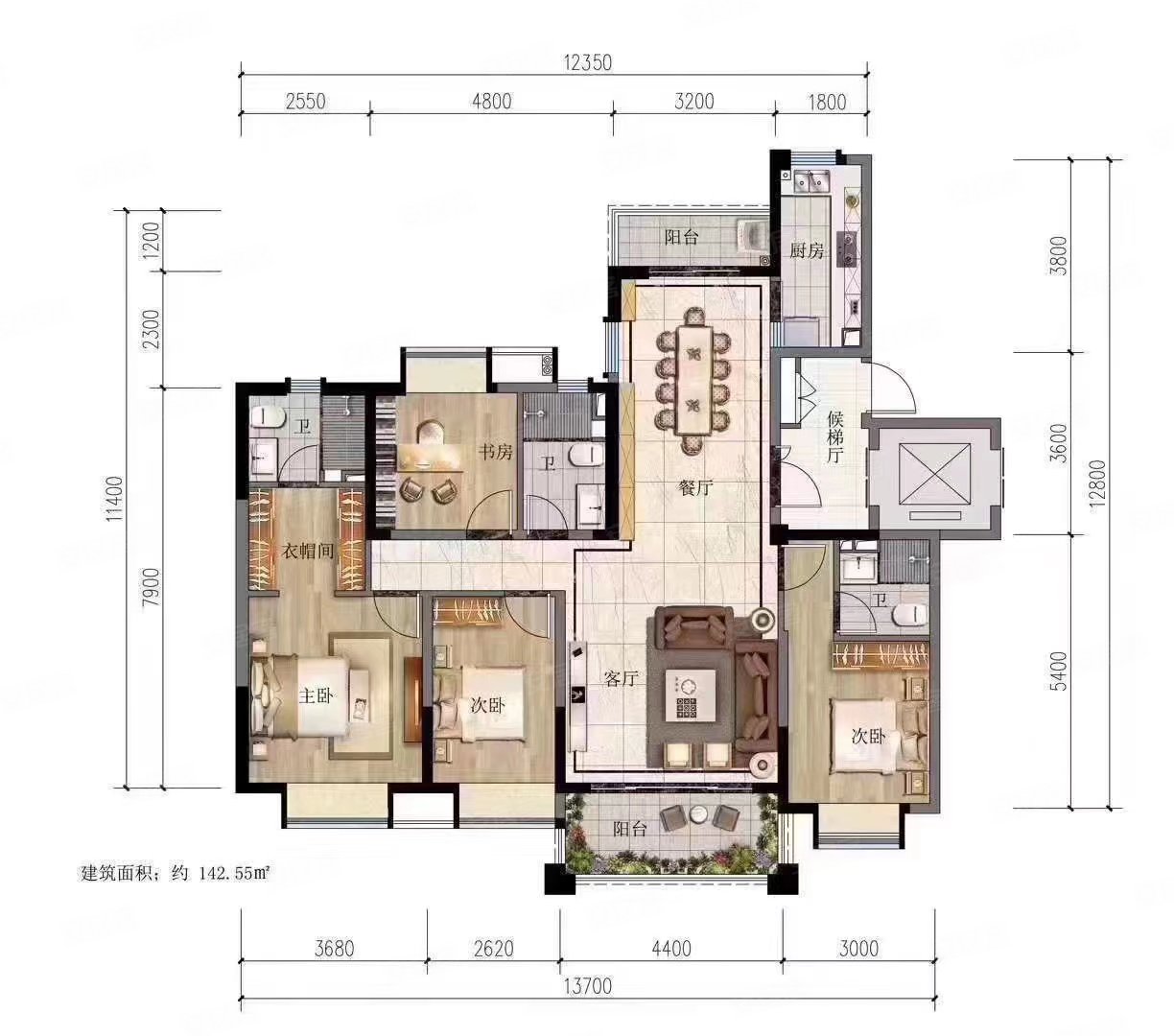 长水航城春风里精装好房次新小区小区绿化高南北通透