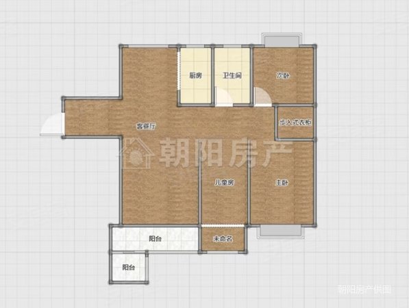 淮南时代广场3室2厅1卫115.4㎡南58.8万