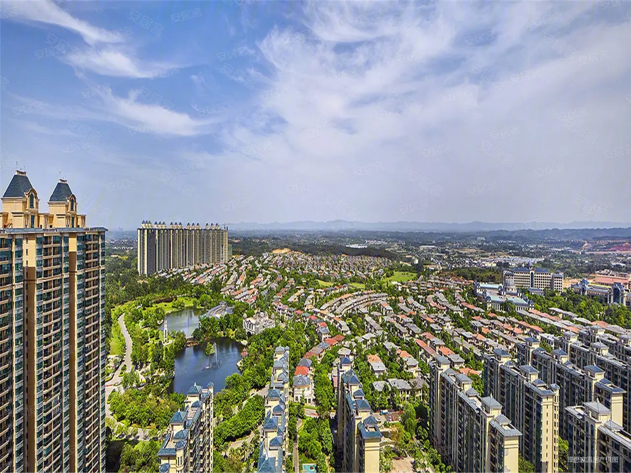 恒大金碧天下朝南小套三无遮挡阳光好视野开阔