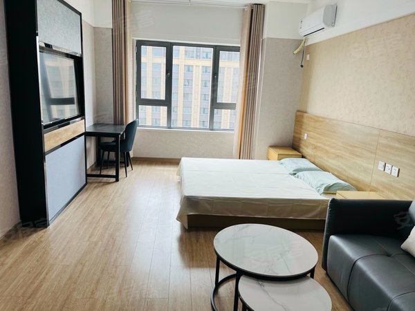 济南历城唐冶绿地城(商住楼)唐冶世纪大道 绿地城新出一室公寓 南向