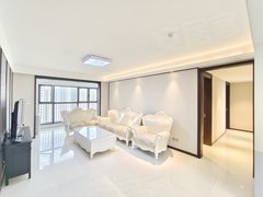 龙口东海官道街整租,三室两厅两卫,拎包入住。可日租,月租,年租。可议价出租房源真实图片