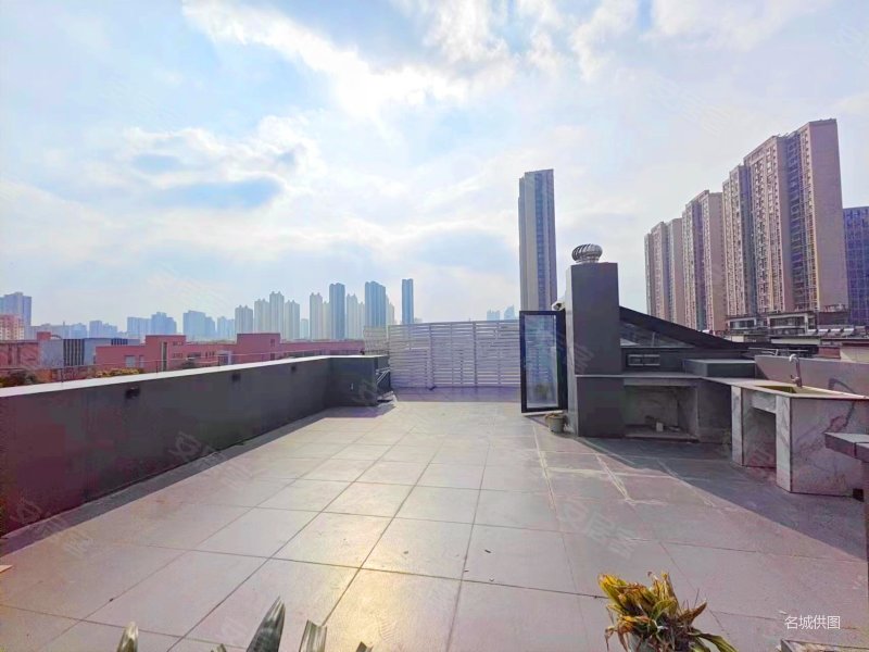 上叠带露台(豪装80万)从没住过(带三大件)采光全天,带车位,品源玺悦