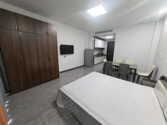 射阳射阳城西后羿公园四季芳庭电梯房4楼，可押一付一，精装修拎包即住，紧靠比亚迪出租房源真实图片