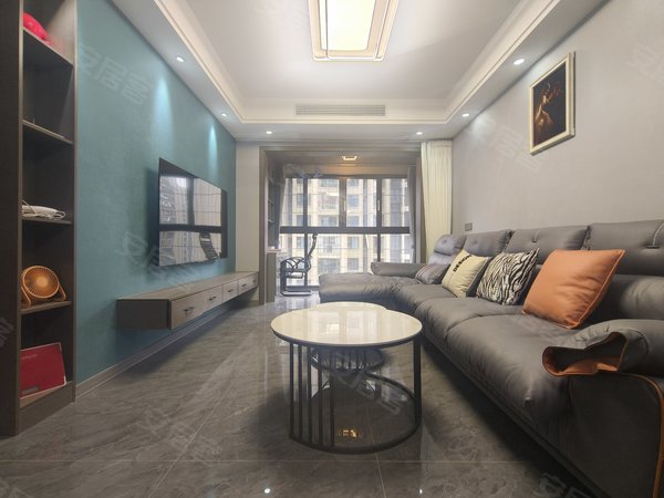 【多图】璧山金茂悦,绿岛新区租房,精装三房 核心地段 现代轻奢风 先