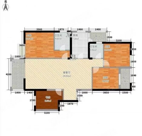 时代俊园一梯两户端头房带产权车位急售