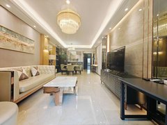 东莞南城南城车站意式风格 装修漂亮 开放特色厨房 厅出阳台 漾城南向3房出租房源真实图片