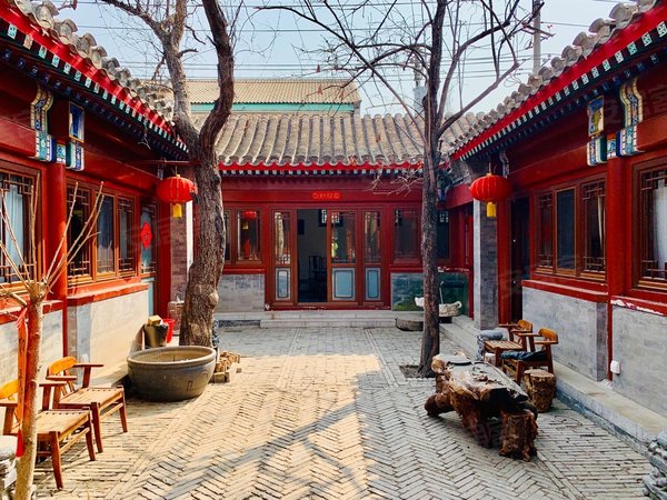 北京西城大栅栏铁树斜街胡同小区东城区 北二环北锣鼓巷附近传统